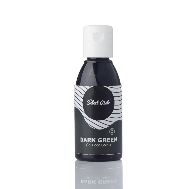 The Select Aisle Dark Green Gel Food Colour 30ml