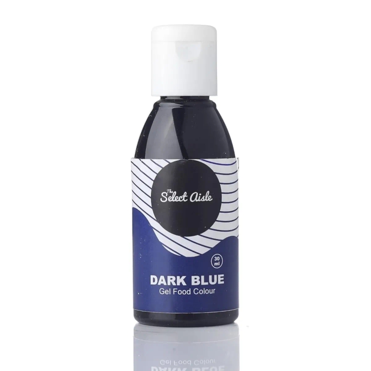 The Select Aisle Concentrated Dark Blue Food Gel Colour - 30 ml