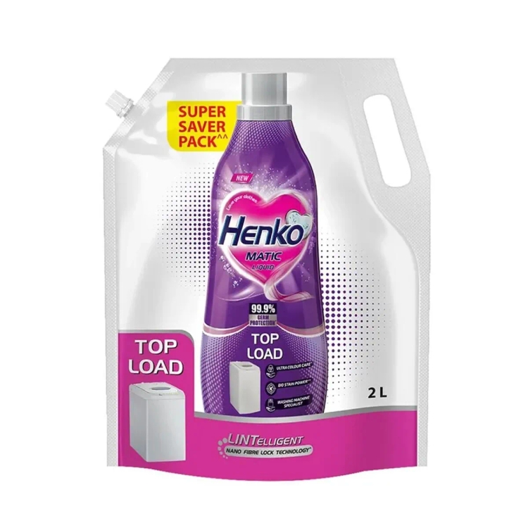 Henko Matic Liquid Detergent Top Load 2 Litre