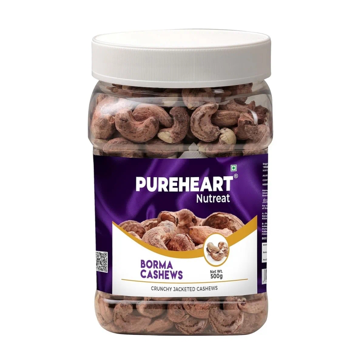 Pureheart Borma Cashews 500g