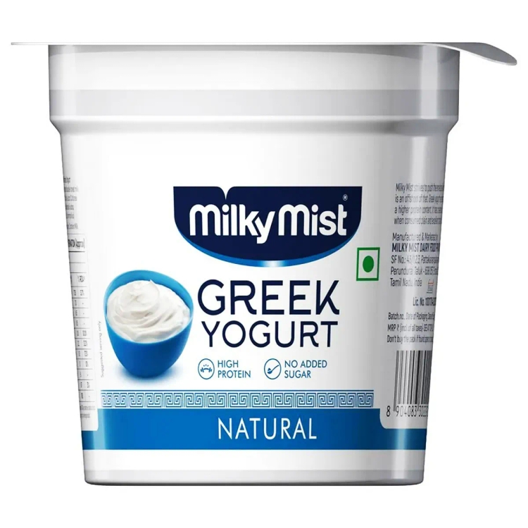 Milky Mist Greek Yoghurt Natural 100g