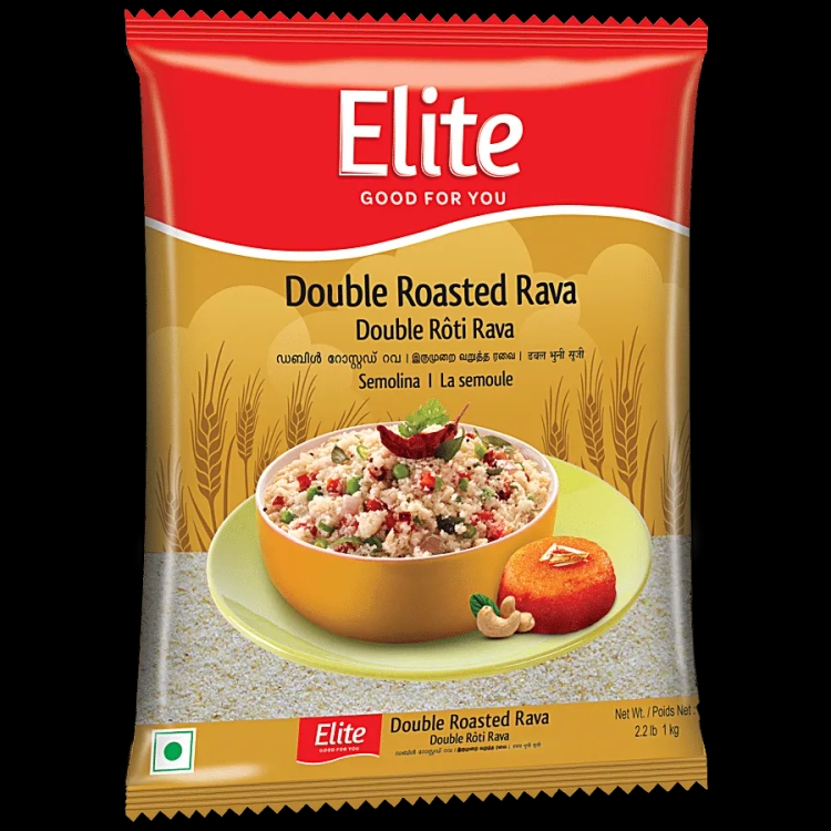 Elite Double Roasted Rava 1kg