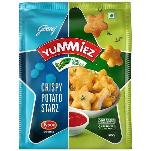 Yummiez Crispy Potato Starz 400g