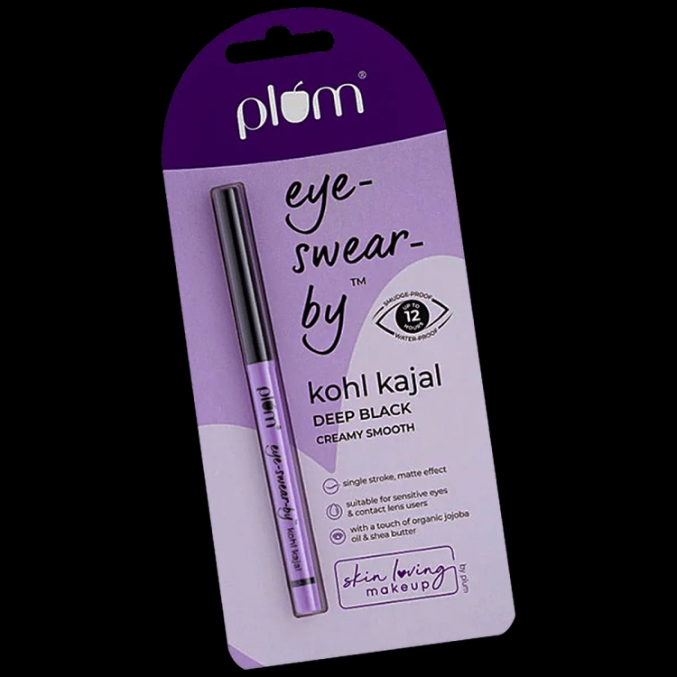 Plum Eye Swear Deep Black Twist Kajal