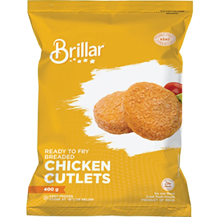 Brillar Chicken Cutlet 400gm