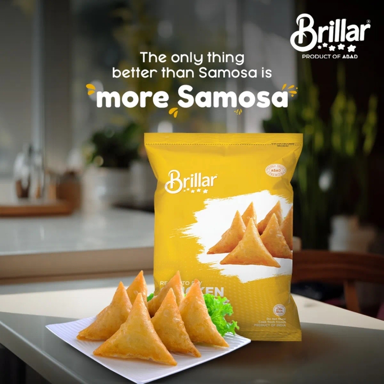 Brillar Chicken Samosa 400gm
