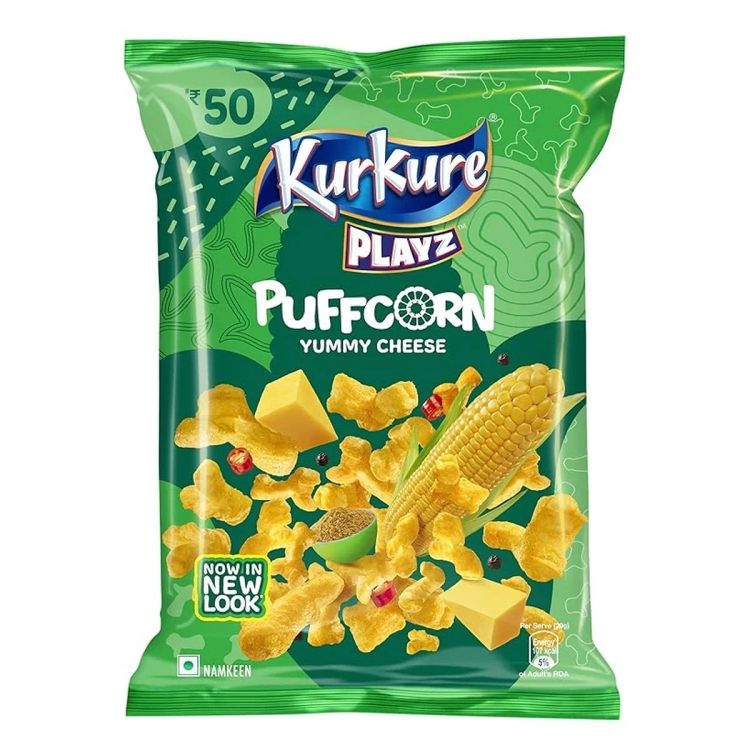 Kurkure Playz Yummy Cheese Puffcorn 84 g