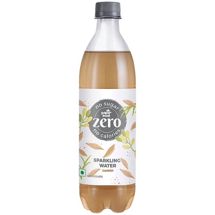 Paper Boat Zero No Sugar & No Calories Cumin Sparkling Water 600 ml