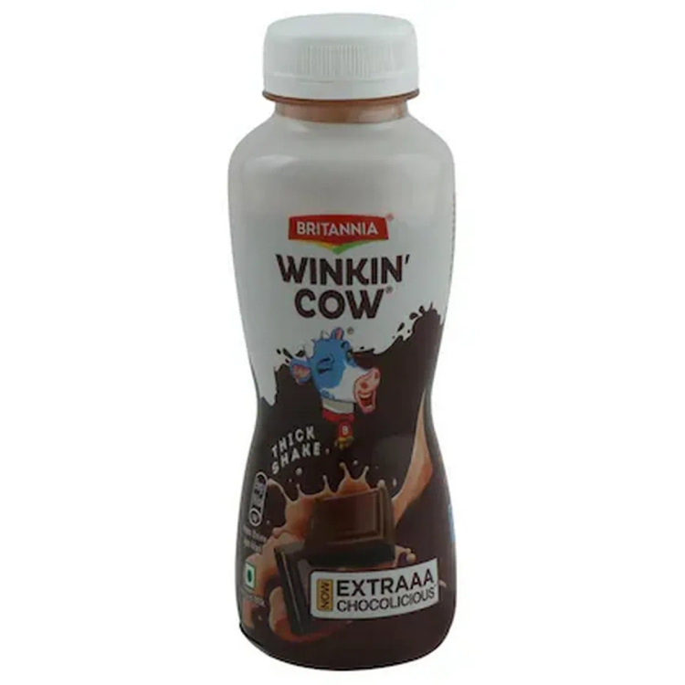 Britannia Winkin Cow Thick Milk Shake Chocolate 180ml