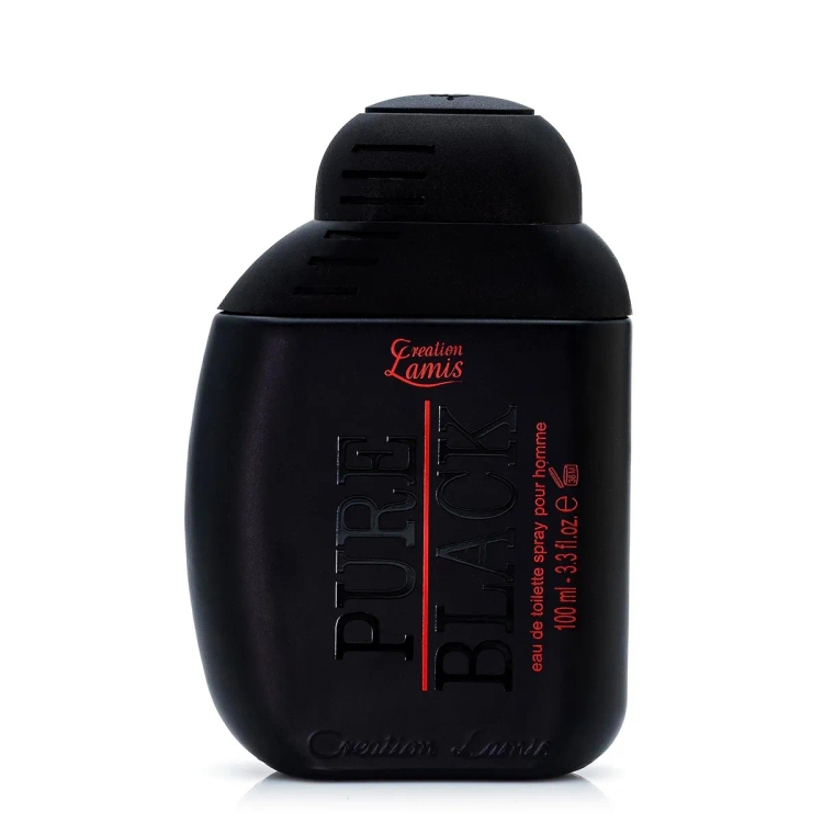 Creation Lamis Pure Black Men Eau De Toilette - 100 Ml
