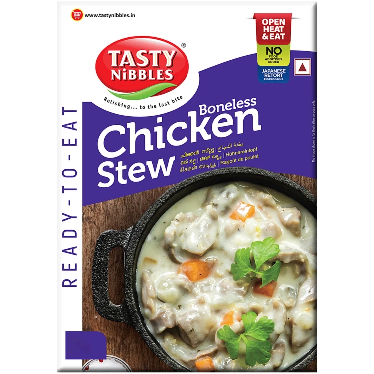 Tasty Nibbles Ready To Eat Boneless Chicken Stew, 200 g