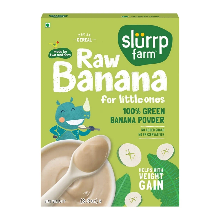 Slurrp Farm Nendran No Added Sugar Raw Banana Powder 200g