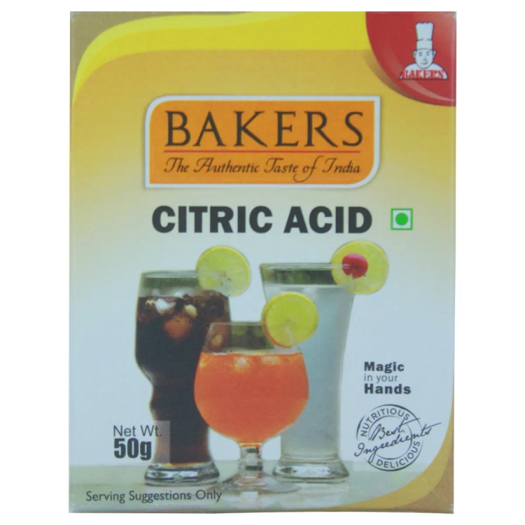Bakers Citric Acid 50g