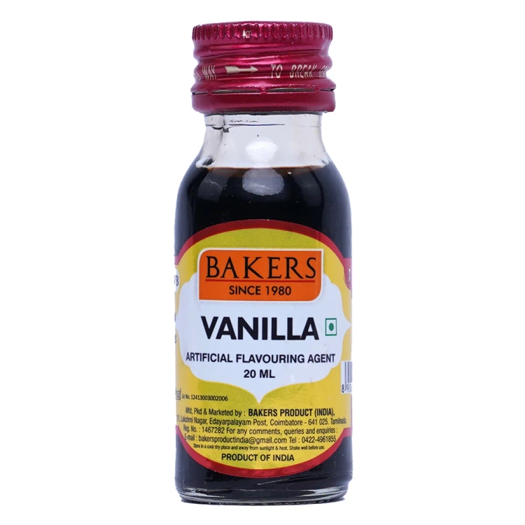 Bakers Vanilla Essence 20Ml