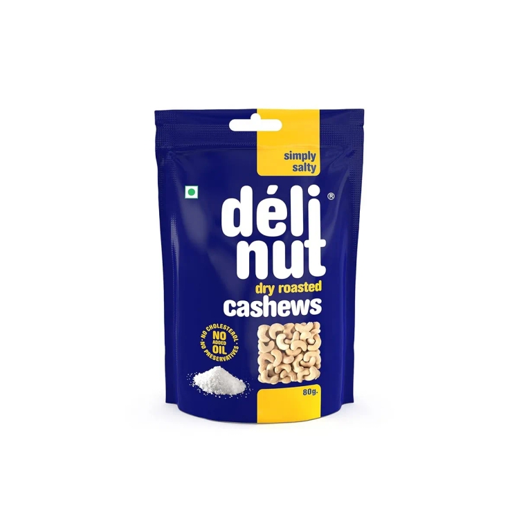 Delinut Cashew Simply Salty 80g
