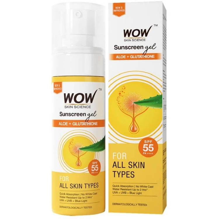 Wow Sunscreen Matte Finish Spf 55 Pa+++ 100 Ml