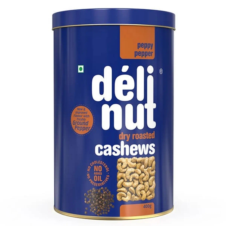 Delinut Cashew Peppy Pepper 400Gm