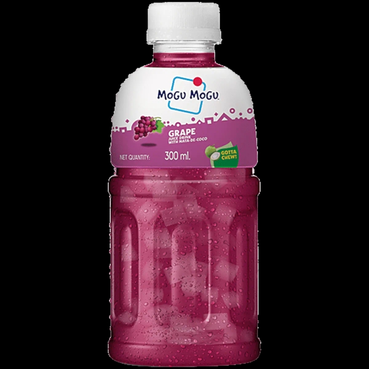 Mogu Mogu Grape Juice Nata De Coco 300ml