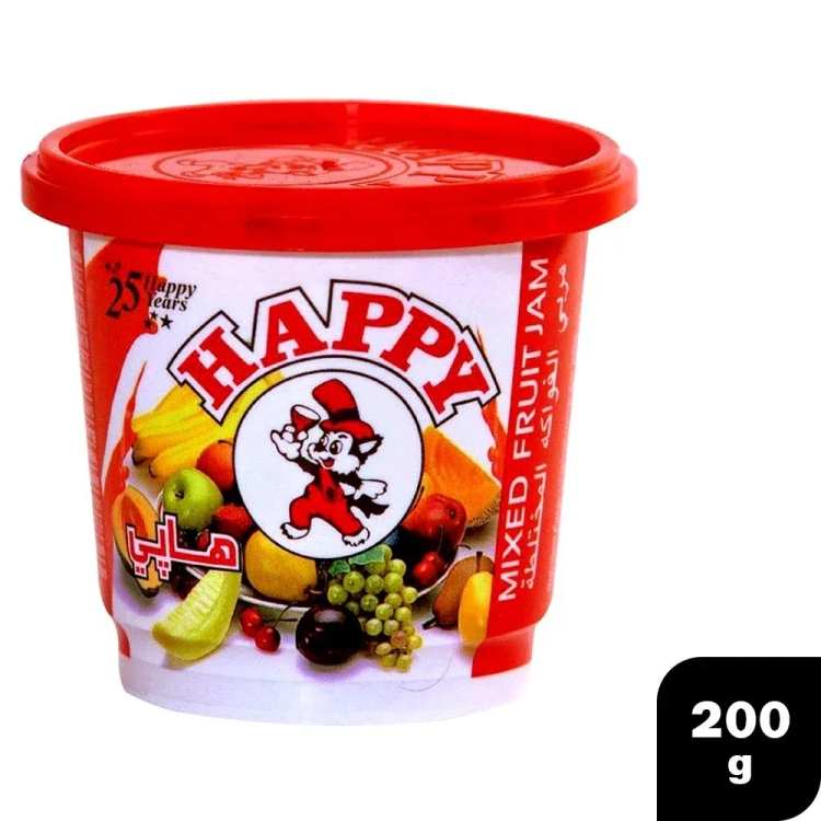 Happy Mixed Fruit Jam 200g