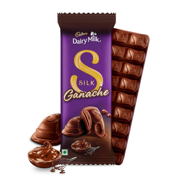 Cadbury Dairy Milk Silk Ganache Chocolate 145 G