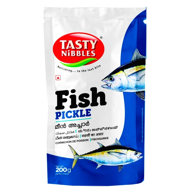 Tasty Nibbles Fish Pickle Pouch 200gm 