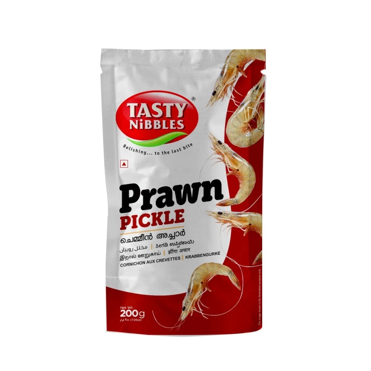 Tasty Nibbles Prawn Pickle 200g Pouch