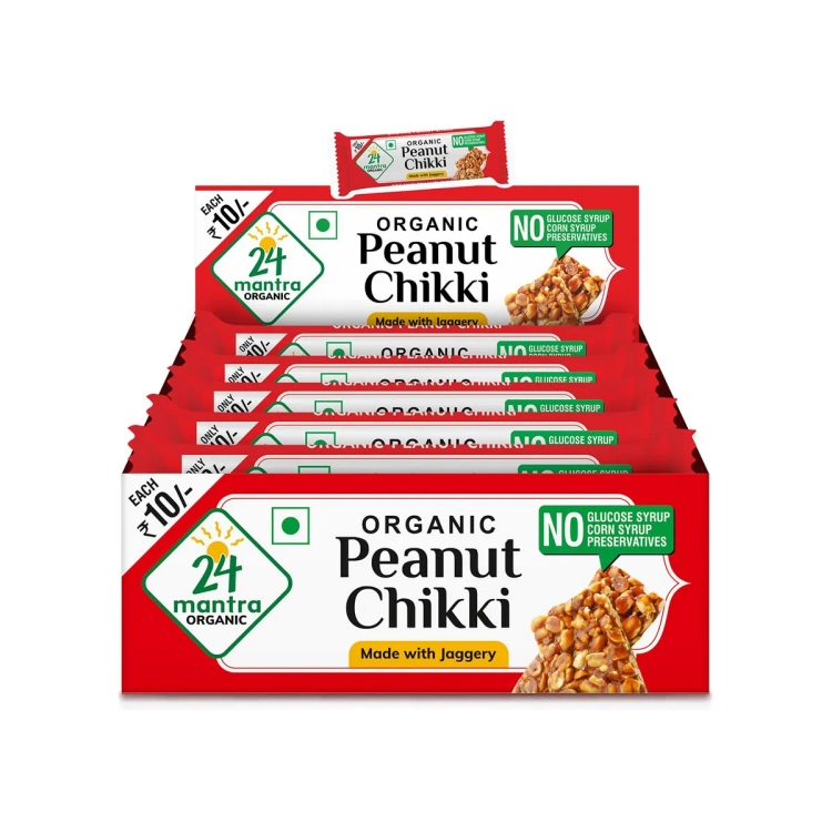 24 Mantra Peanut Chikki 180g