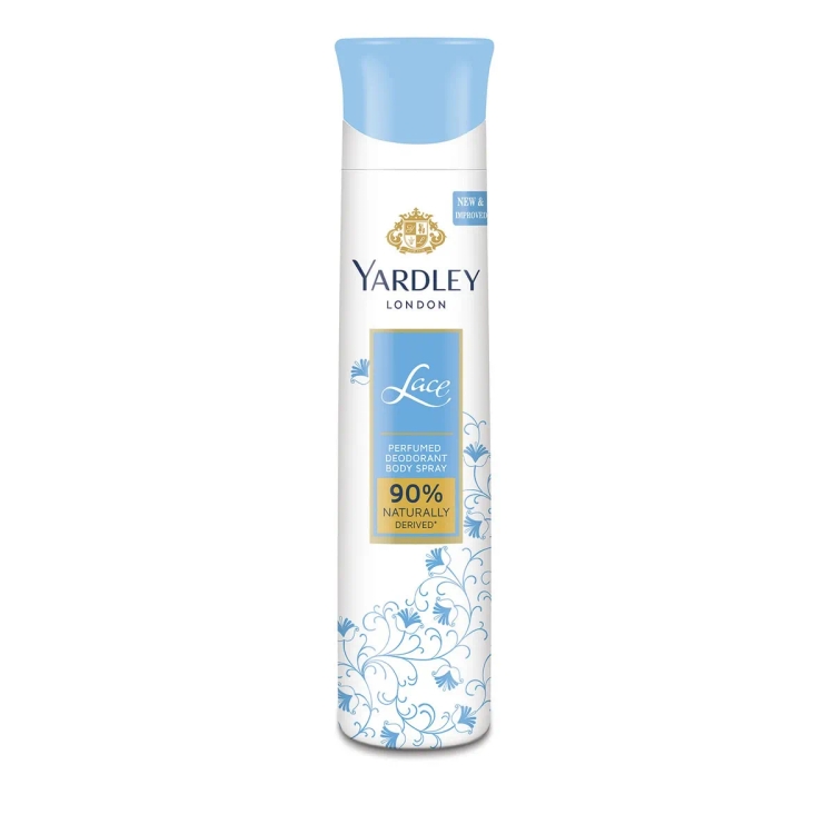 Yardley Womens Deo Lace 150ml