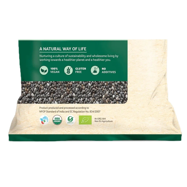 Organic Tattva, Organic Chia Seeds 100gm