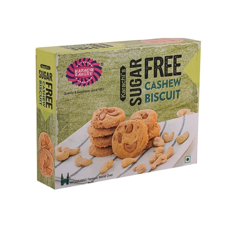 Karachi Bakery Sugar Free Biscuits Cashew 250g
