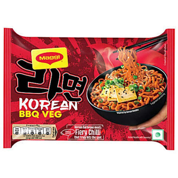 MAGGI Korean Bbq Veg Noodles 90g