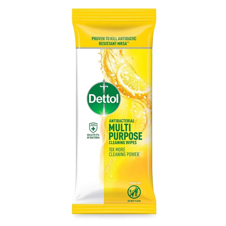 Dettol Surface Wipes Citrus 50S