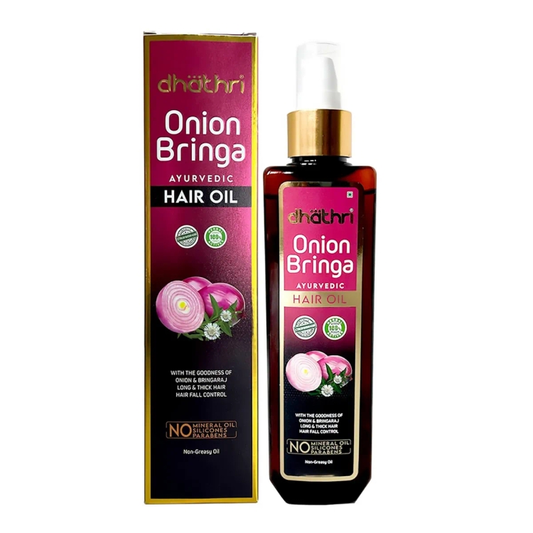 Dhathri Onion Bringa Oil 200Ml