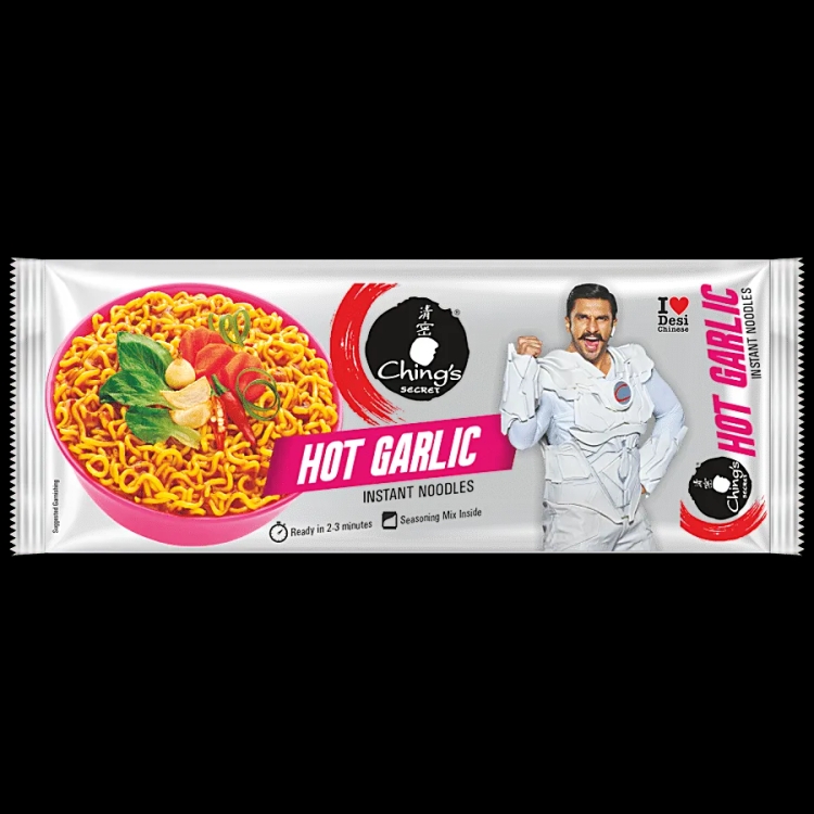 Chings Secret Hot Garlic Noodles 240g