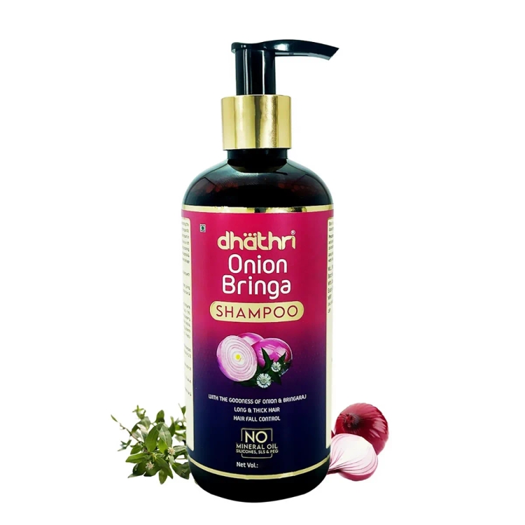 Dhathri Onion Bringa Shampoo 300Ml