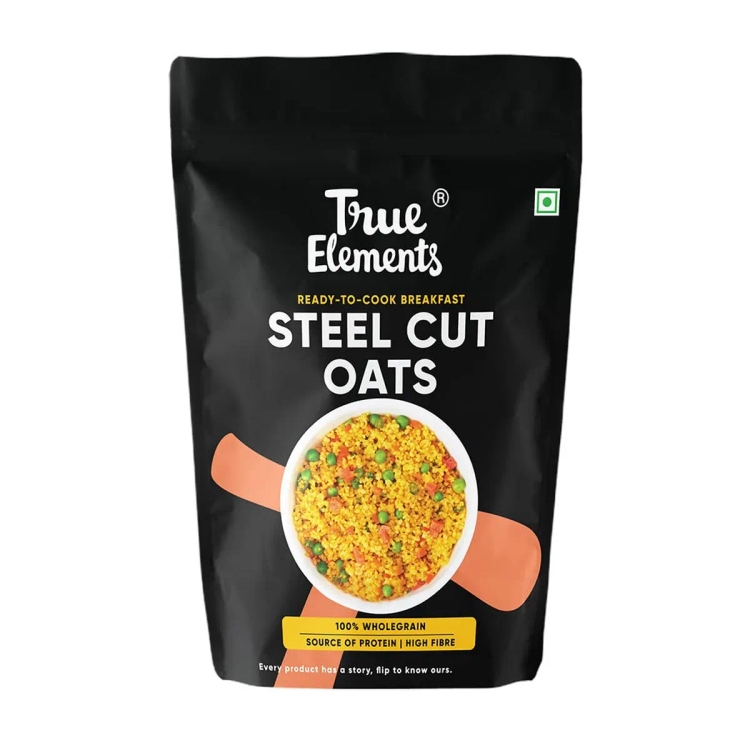 True Elements Steel Cut Oats 500g