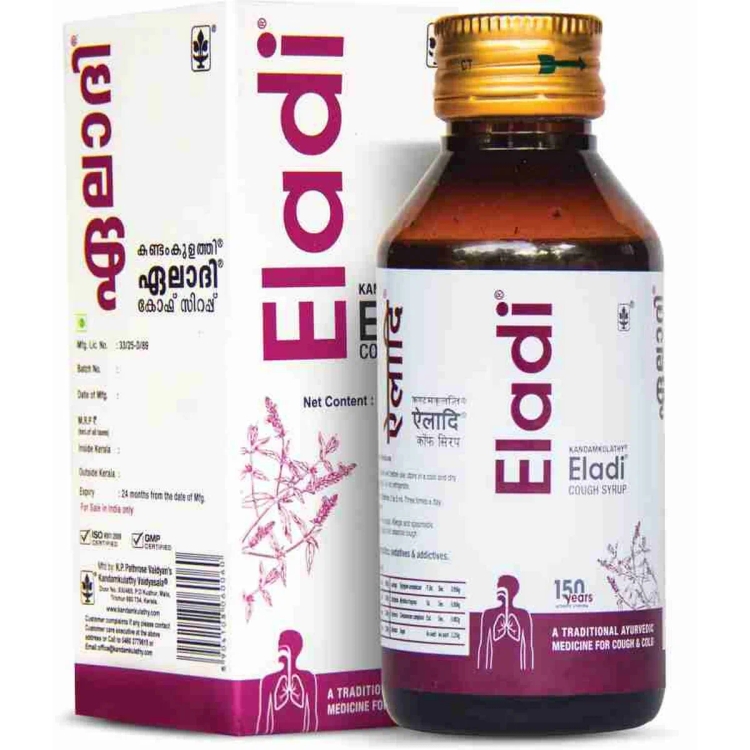 Kandamkulathy Eladi Cough Syrup 100Ml