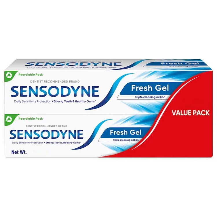 Sensodyne Tooth Paste Fresh Gel 150G *2S