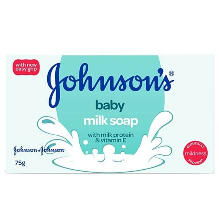 Johnson & Johnson Baby Soap Milk Soap 75g