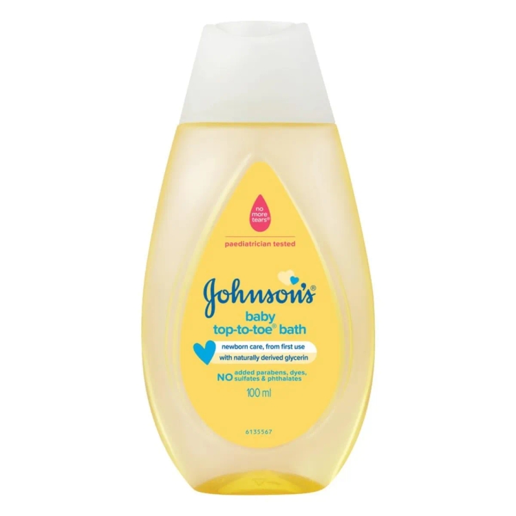 Johnson & Johnson Baby Top 2 Toe Wash 100ml