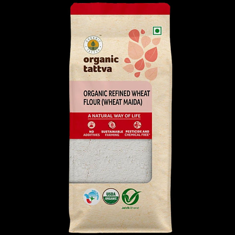 Organic Tattva Organic Wheat Maida 500g