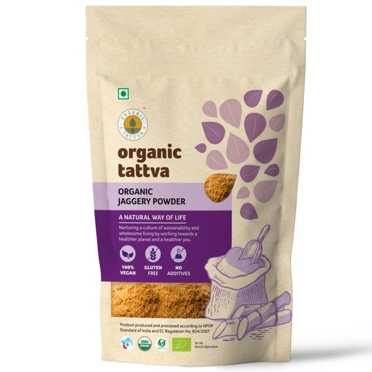 Organic Tattva Organic Jaggery Powder 500g