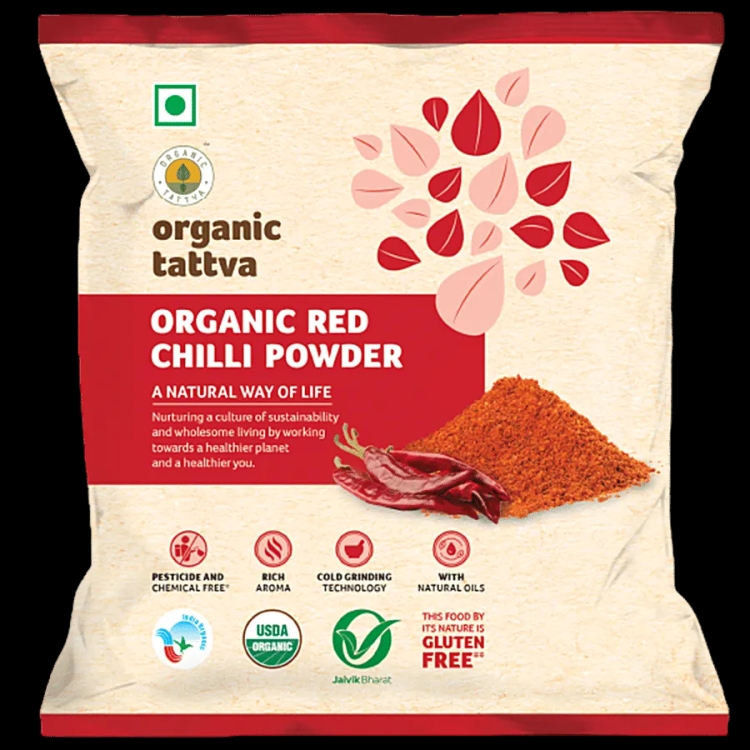 Organic Tattva Organic Red Chilly Powder 100g