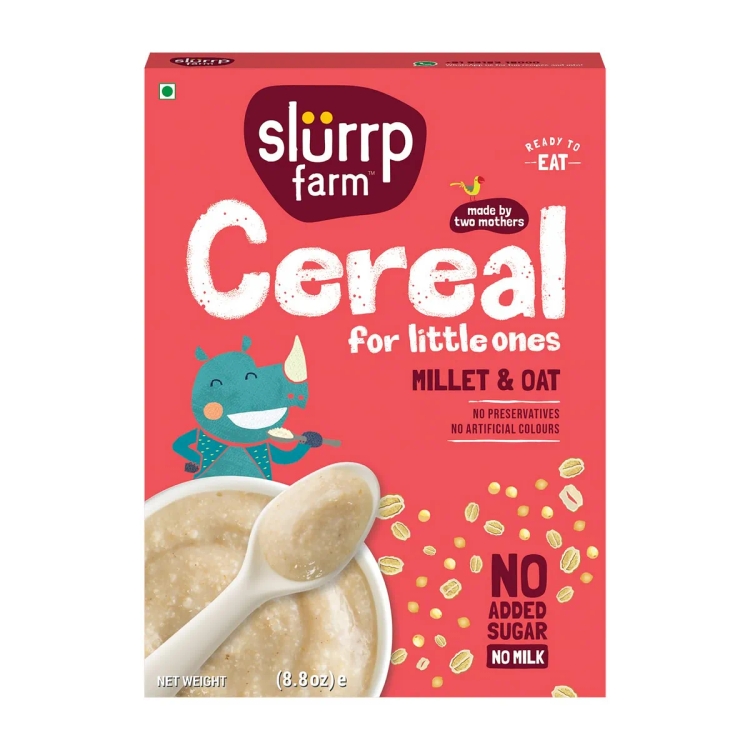 Slurrp Farm Porridge, Millet And Oats Powder 250g