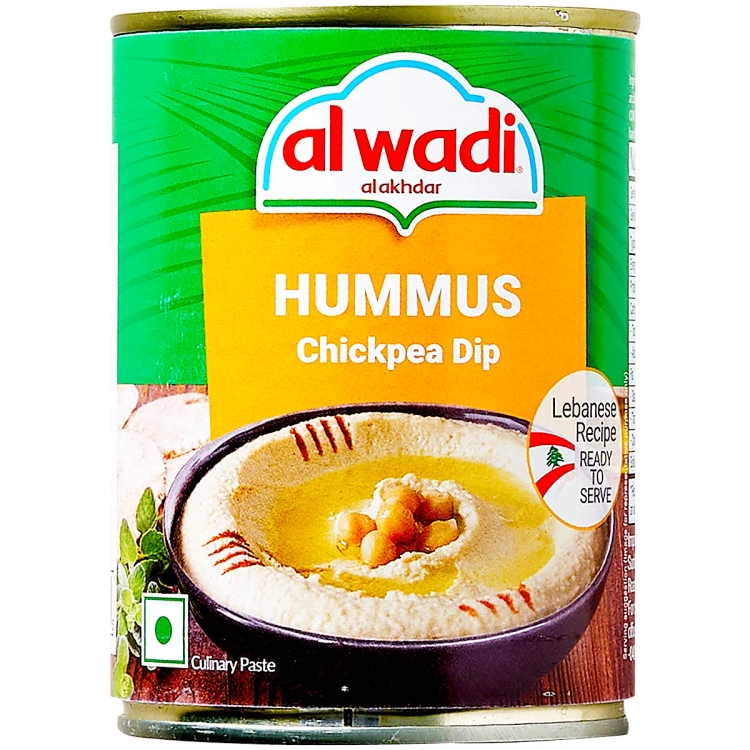Al Wadi Hummus Chickpea Dip, 400 g