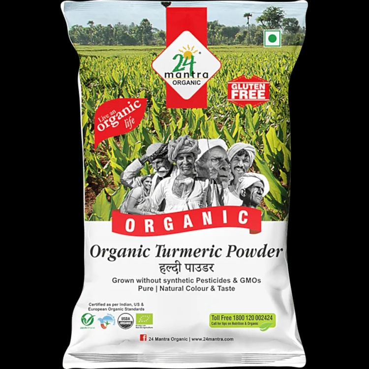 24 Mantra Organic Turmeric Powder 100g