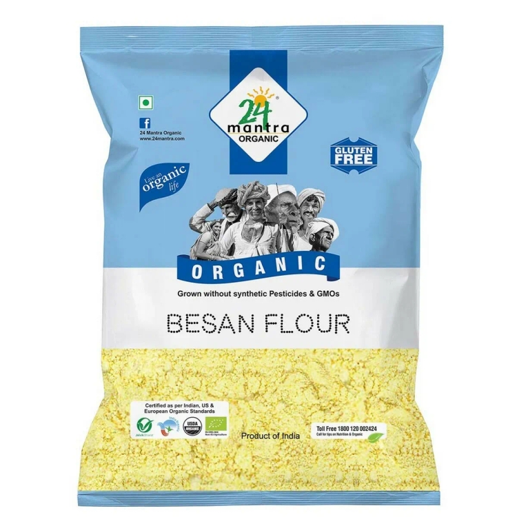24 Mantra Organic Besan Flour 500g