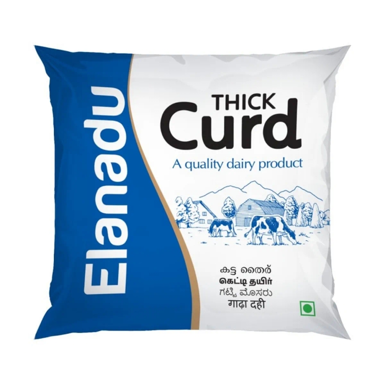 Elanadu Thick Pouch Curd 1ltr
