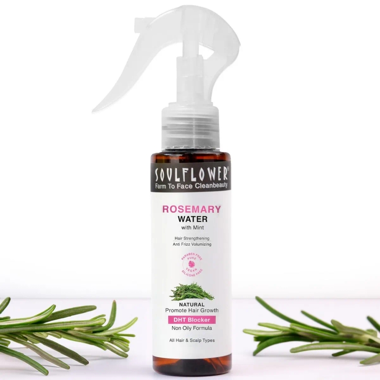 Soulflower Rosemary Water Spray 100Ml