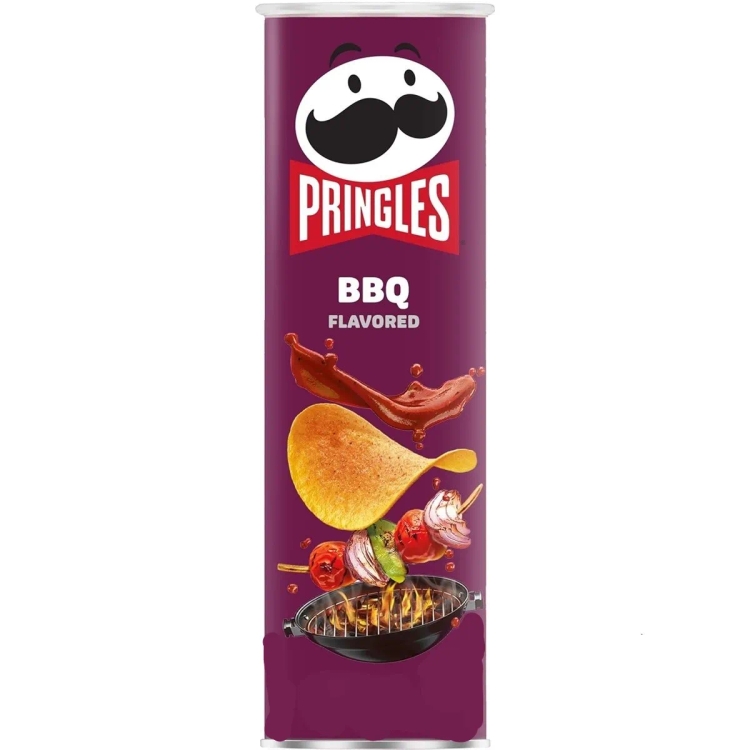 Pringles Potato Chips Bbq 158G